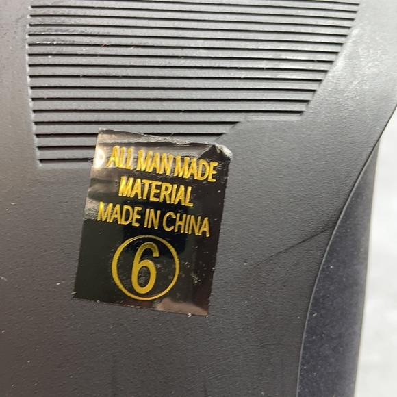 Soda Shoe Black Size 6m - Picture 8 of 9